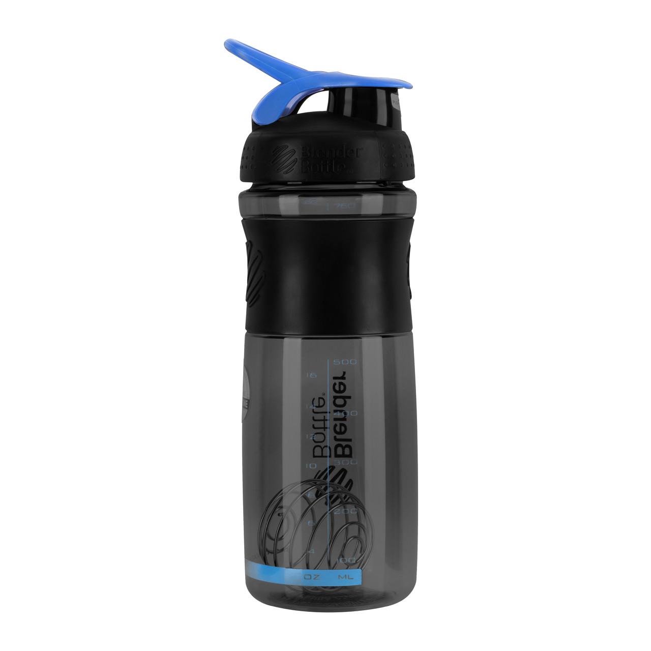 Шейкер спортивний BlenderBottle SportMixer 28 oz 820 мл Black/Cyan - фото 3