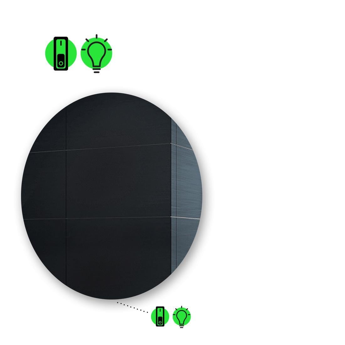 Зеркало с LED подсветкой Adeo с механическим включателем 60x60 см (Adeo23) Зеркало с LED подсветкой Adeo с механическим включателем 60x60 см (Adeo23)