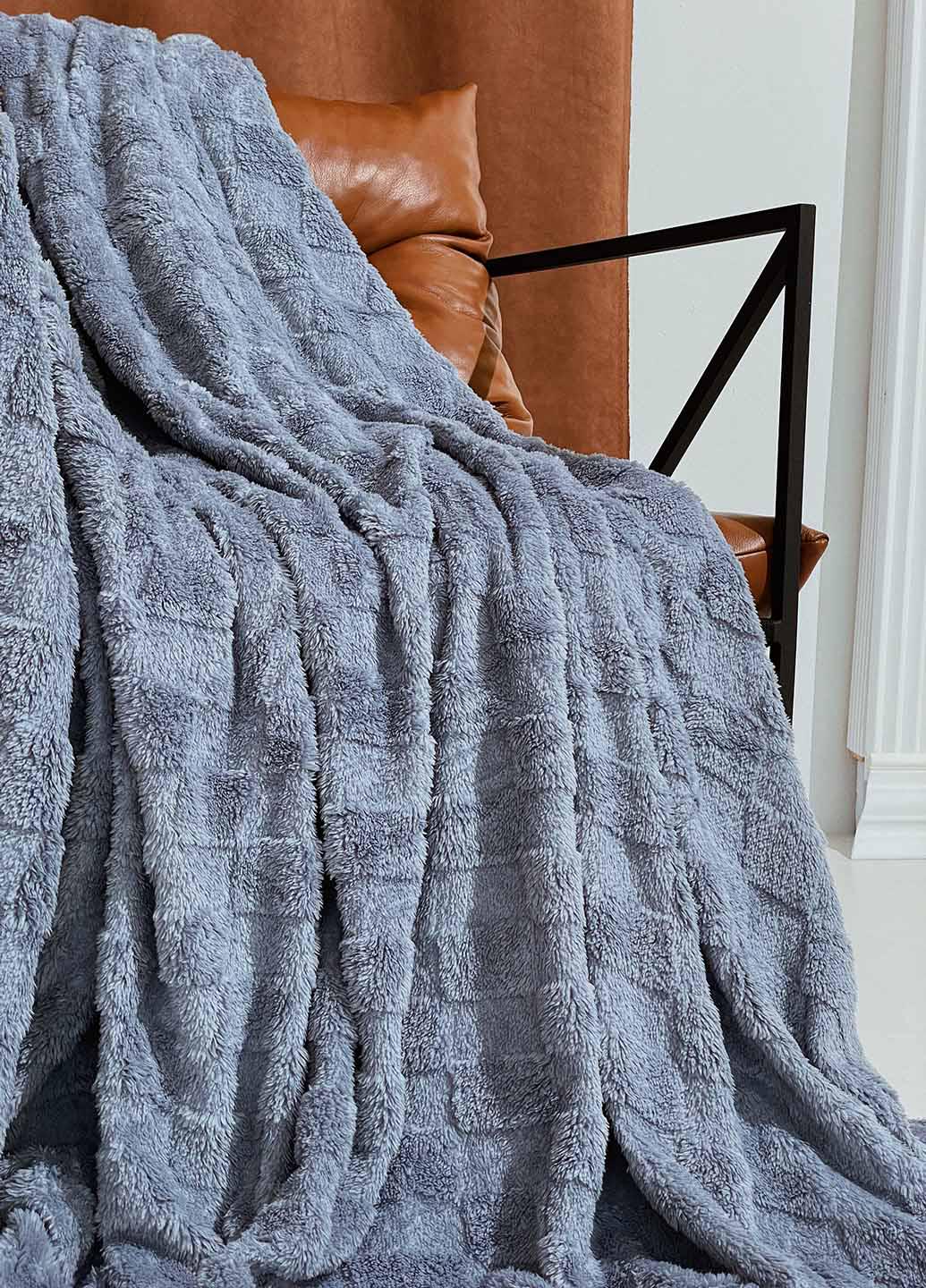 Покрывало велюровое 230х200 см (103222-7) - фото 2 Покрывало велюровое 230х200 см (103222-7) - фото 2