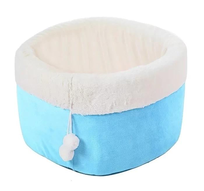 Лежанка для собак и кошек L 57х33 см Синий (gd-12-001)