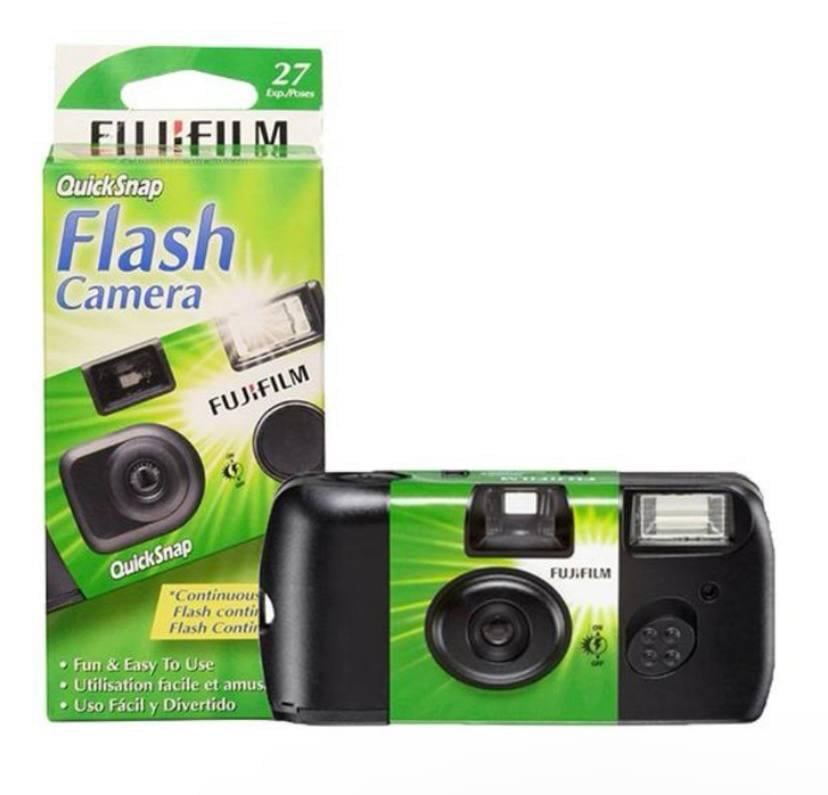 Фотокамера одноразовая пленочная Fujifilm QuickSnap Flash ISO 400 One-Time-Use Camera на 27 кадров со вспышкой 35 мм (d7c91289) - фото 3