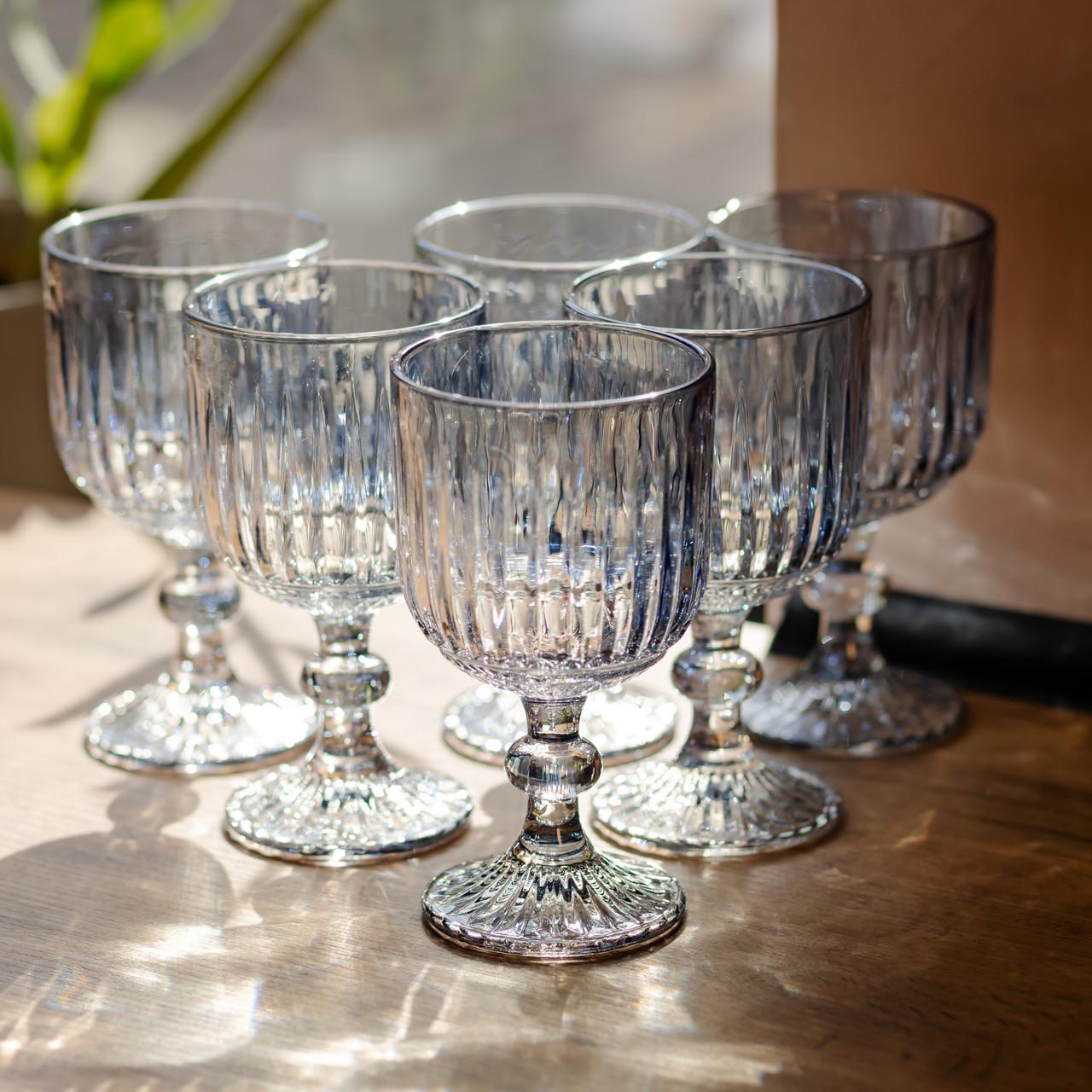 Набор бокала для вина 6 шт. по 300 мл Синий (HP-19-237)