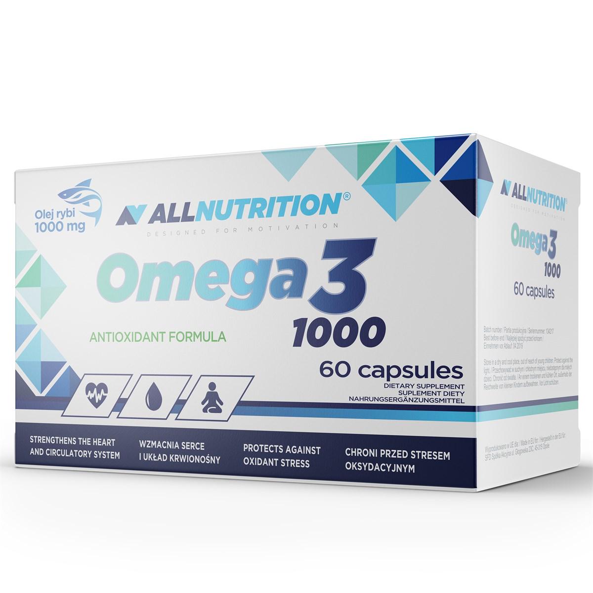 Жирные кислоты Omega 3 1000 60 капс. (10915449)
