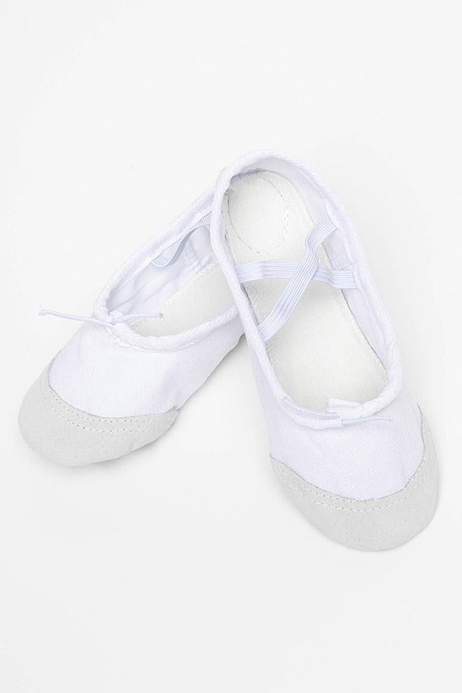 Балетки для танцев на мальчика р. 26 Белый (SKT000522116) - фото 1 Балетки для танцев на мальчика р. 26 Белый (SKT000522116) - фото 1