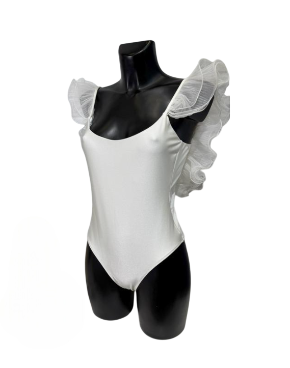 Купальник сплошной Isabel Beachwear 36315 М Белый/Бежевый (Amalfi-luxe-ivory)