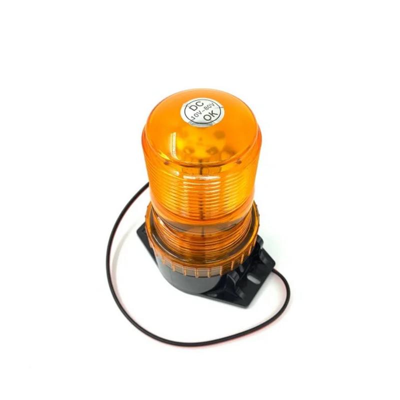 Проблисковий маячок RD-214 10V-30V 6W жовтий - фото 3