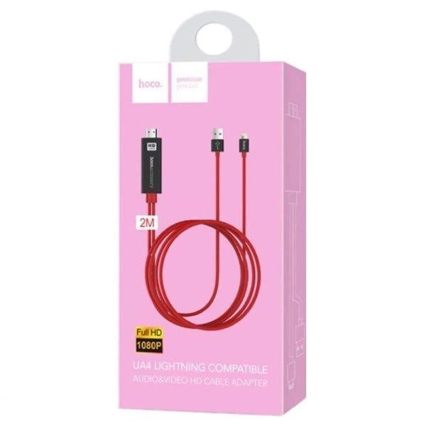 Кабель hoco HDMI to Lightning UA4 2 м 1080p - фото 5