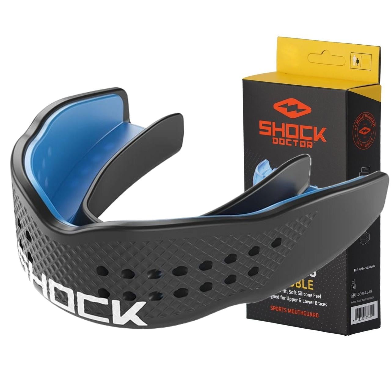 Капа Shock Doctor SuperFit доросла вік 11+ Black (8901-BK-AD)