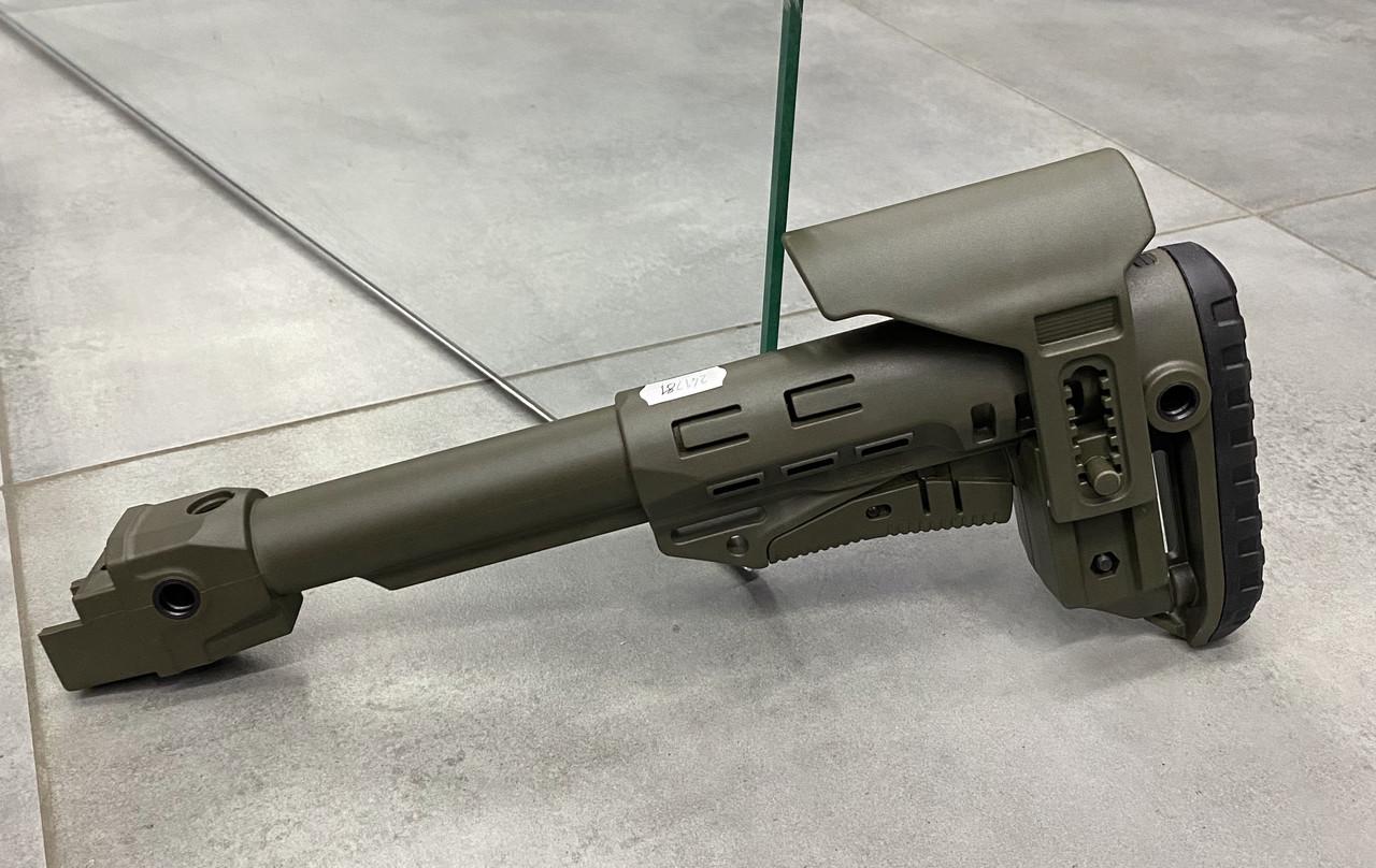 Прямой приклад DLG TACTICAL телескоп/с подщечником/ антабка на 2 стороны Олива (242243-241704) - фото 2 Прямой приклад DLG TACTICAL телескоп/с подщечником/ антабка на 2 стороны Олива (242243-241704) - фото 2