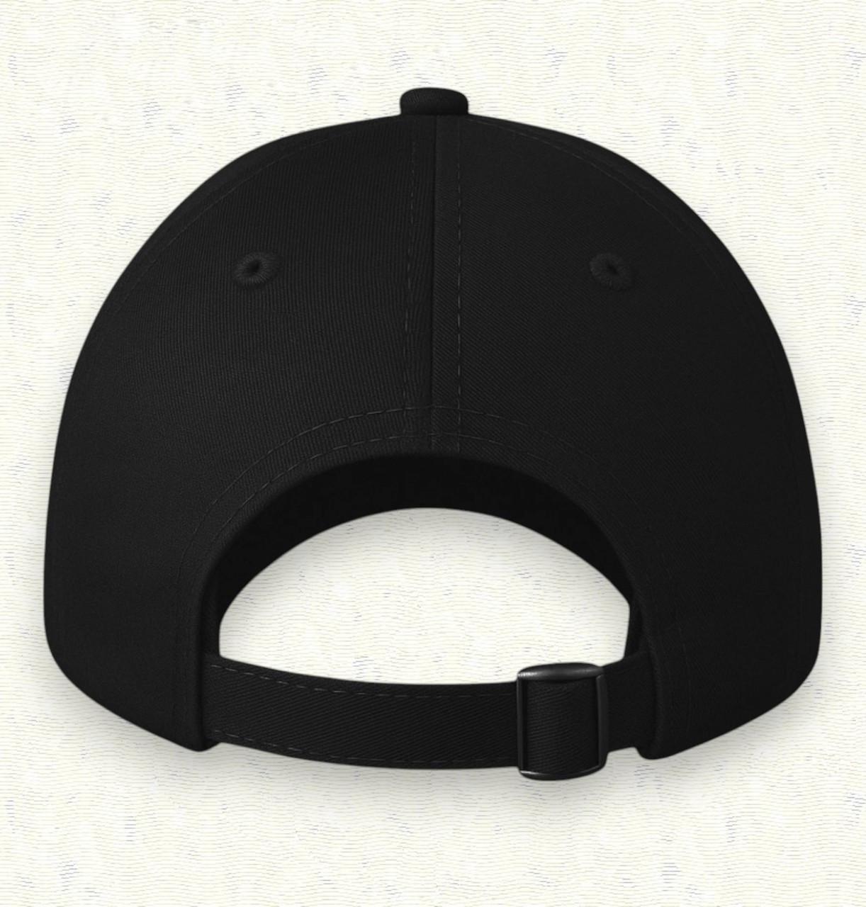 Бейсболка 3D Тризуб котон Чорний (7001) - фото 4