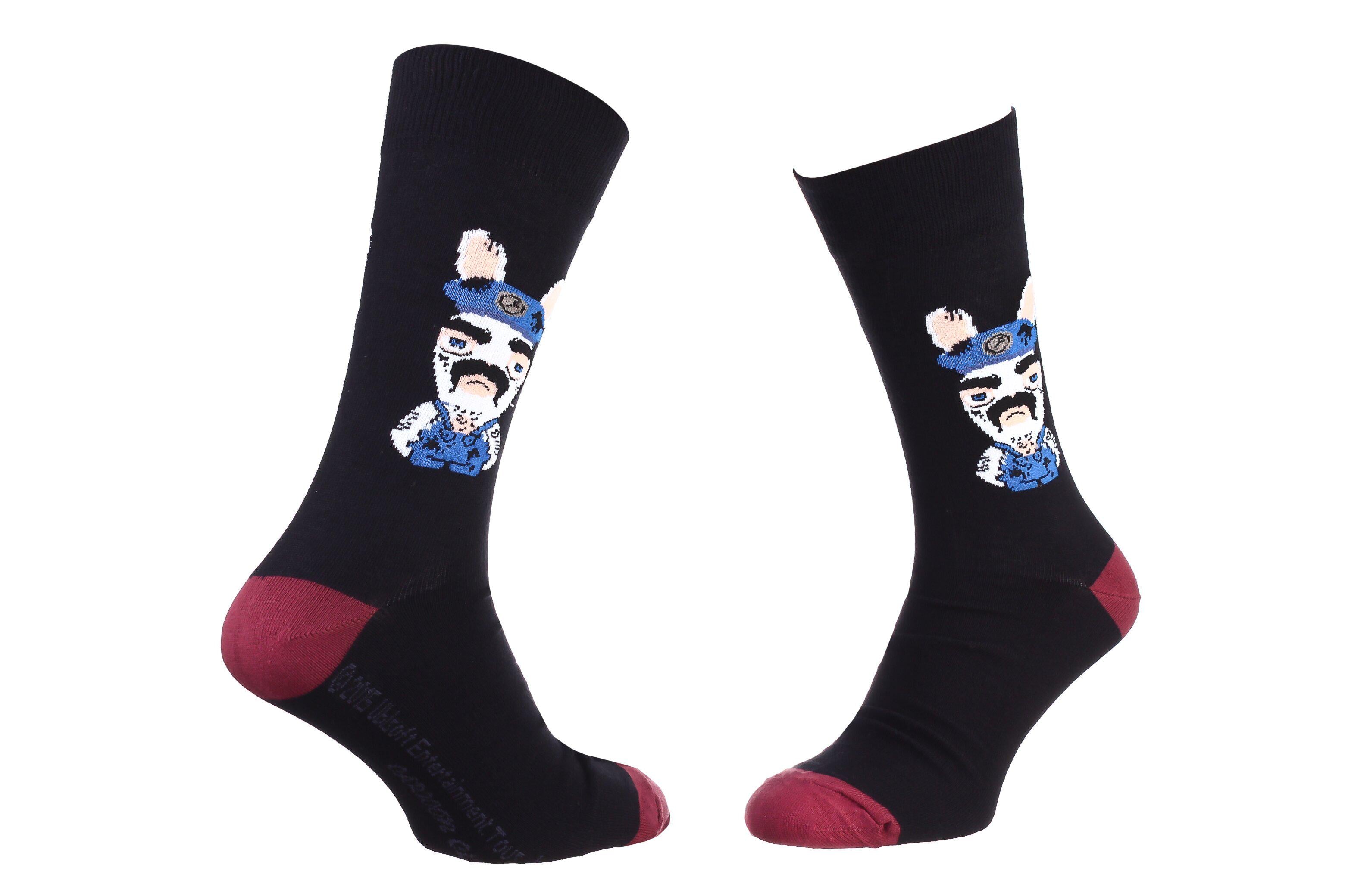 Носки Rabbids Invasion Rabbits+Diy Outfit р. 43-46 Черный (93153261-7)