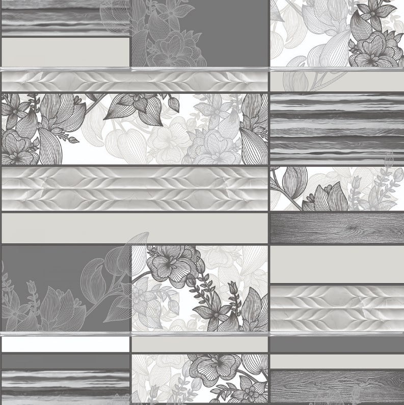 Обои на бумажной основе влагостойкие Шарм 161-02 Lusso 0,53х10 м Серый (63481875545099340e54c712)