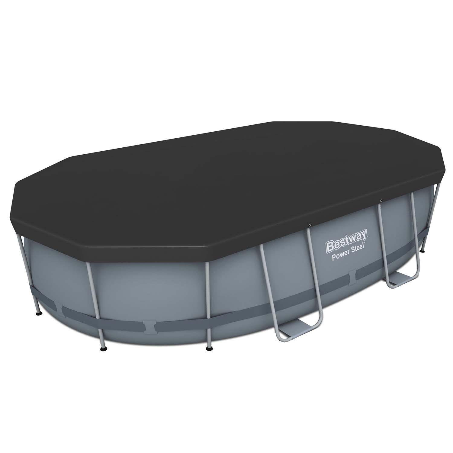 Накриття для каркасного басейну Bestway 58425 427х250х100 см (414270)