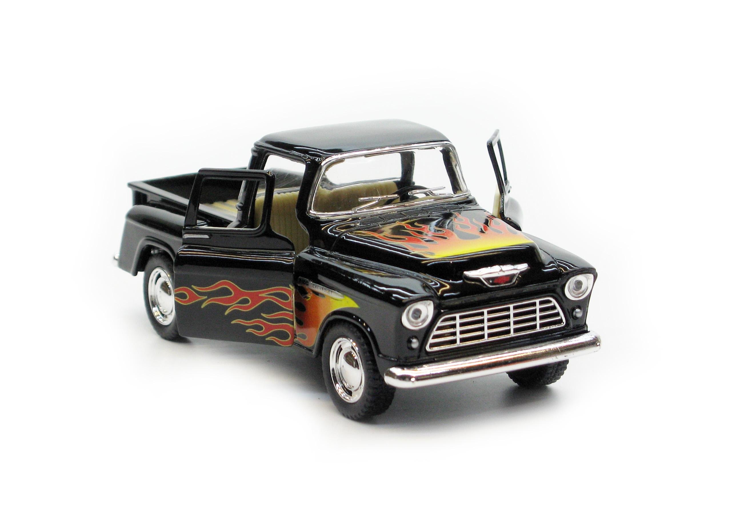 Машина металлическая KT5330F Chevy Stepside Pick-up with printing 1955 - фото 7 Машина металлическая KT5330F Chevy Stepside Pick-up with printing 1955 - фото 7