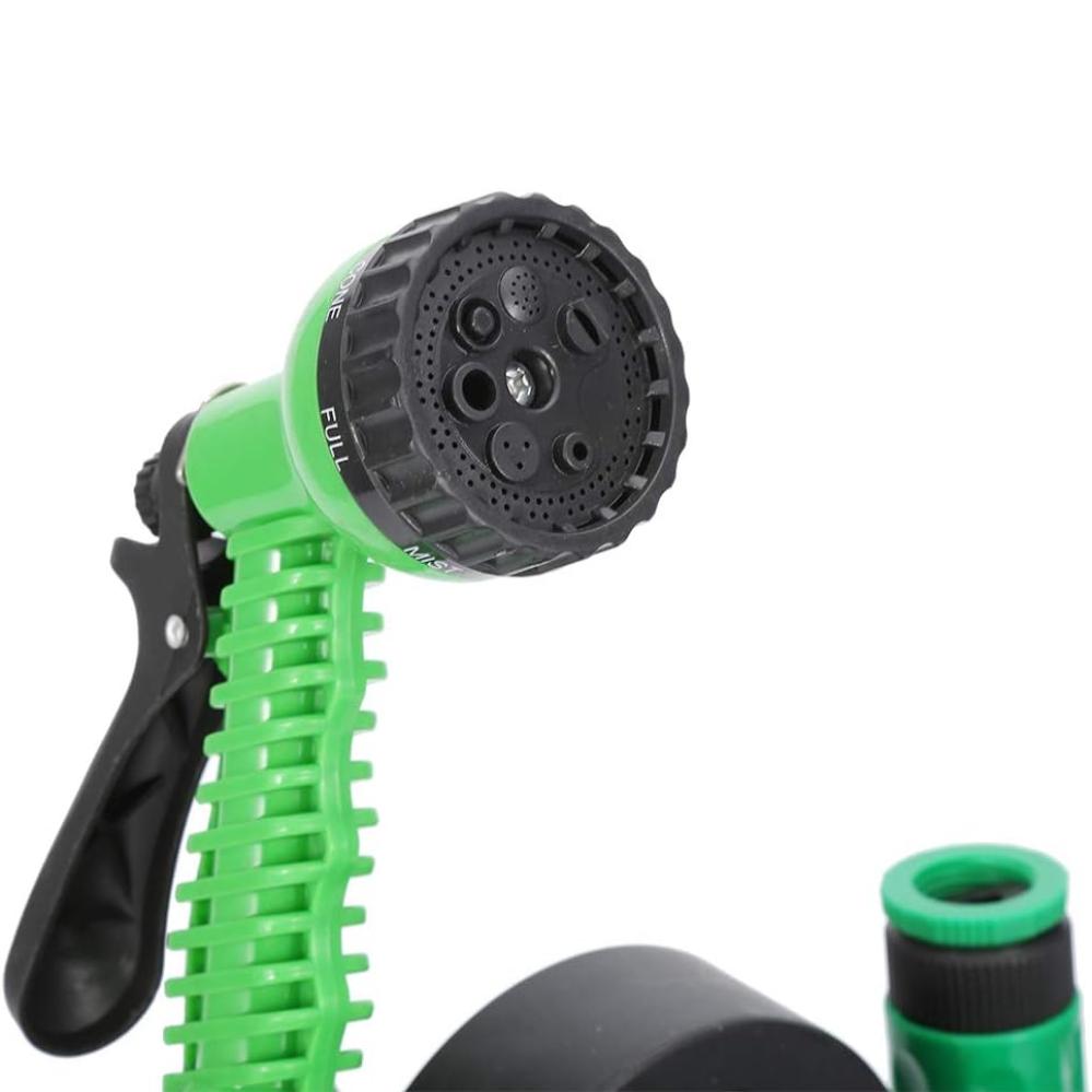 Шланг для полива Hose Reel Set с катушкой и распылителем с 7 режимами 10 м Зеленый (120.1758) - фото 8