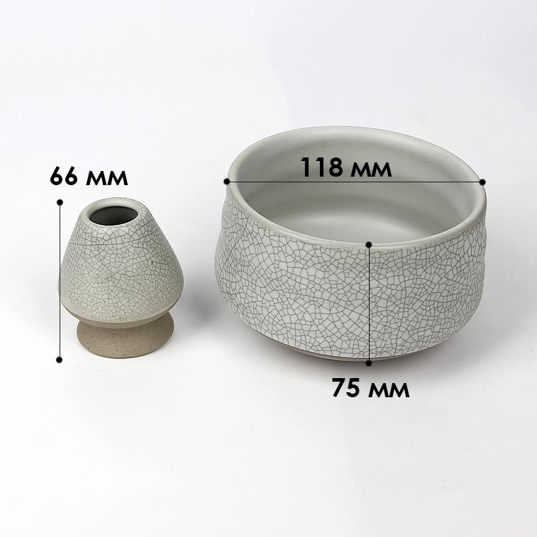 Набір Mavanto 5456 для приготування чаю матча 7 предметів Gray - фото 7 Набір Mavanto 5456 для приготування чаю матча 7 предметів Gray - фото 7