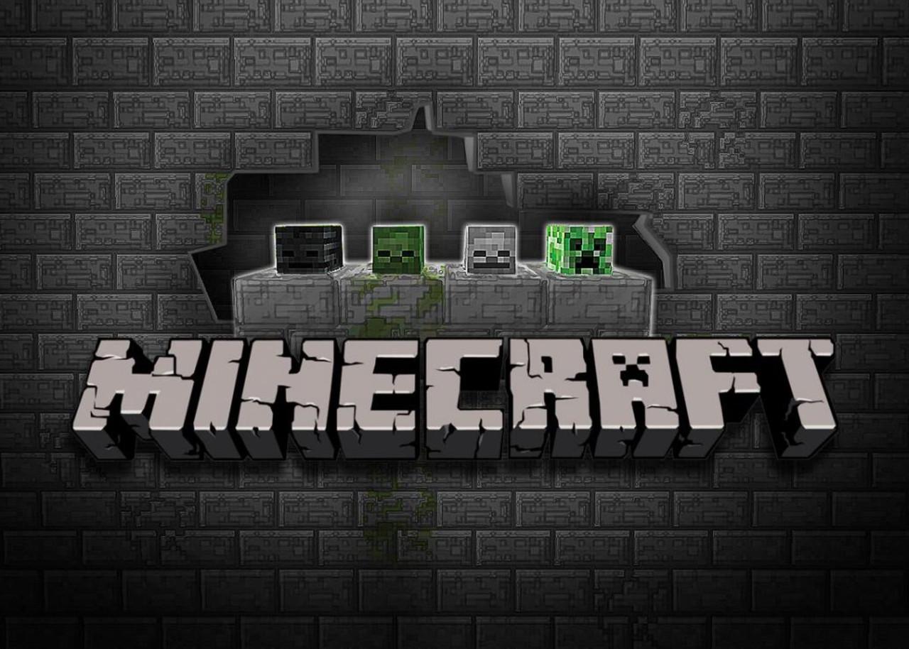 Картина постер Gee! Minecraft Майнкрафт логотип 60х40 см MC.09.131