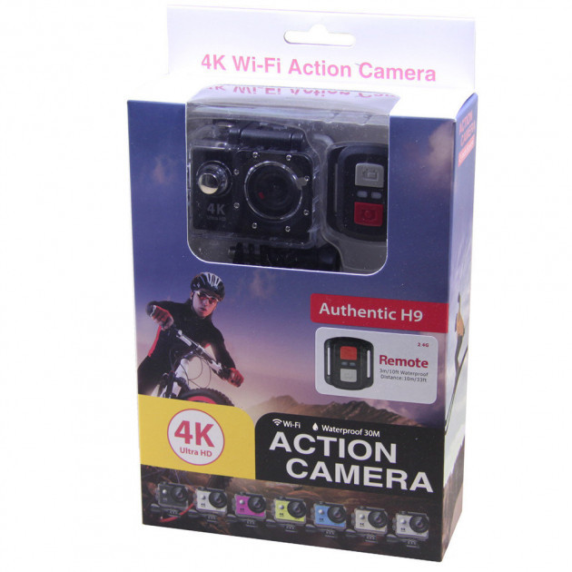 Екшн-камера Action camera SJR700 UltraHD з аквабоксом для підводної зйомки без Wi-Fi + Гнучкий штатив - фото 23