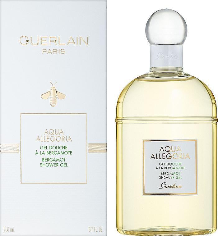 Гель для душа унисекс Guerlain Aqua Allegoria Bergamot 200 мл (380709)