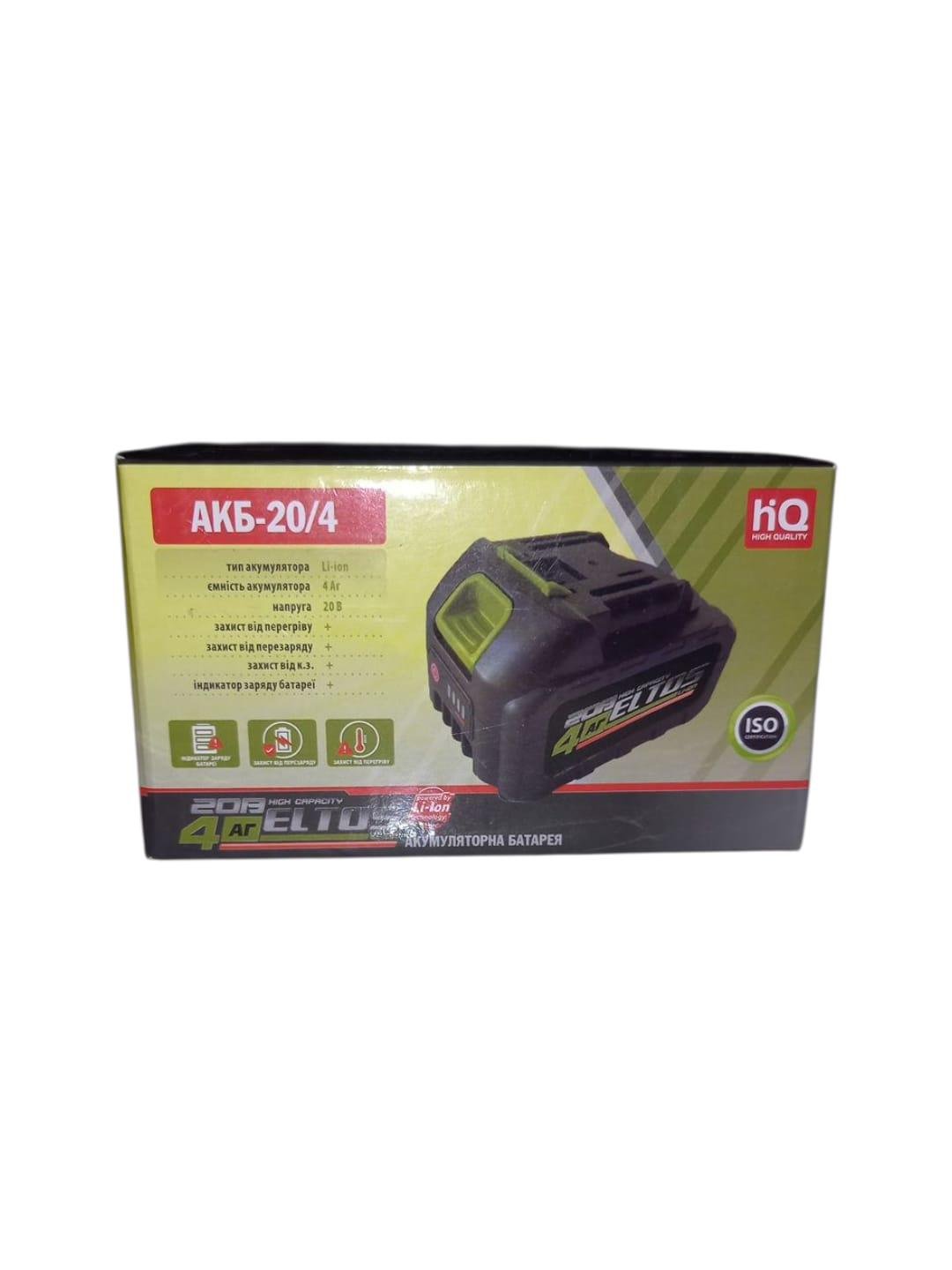 Акумуляторна батарея ELTOS АКБ-20/4 (27815388) - фото 3