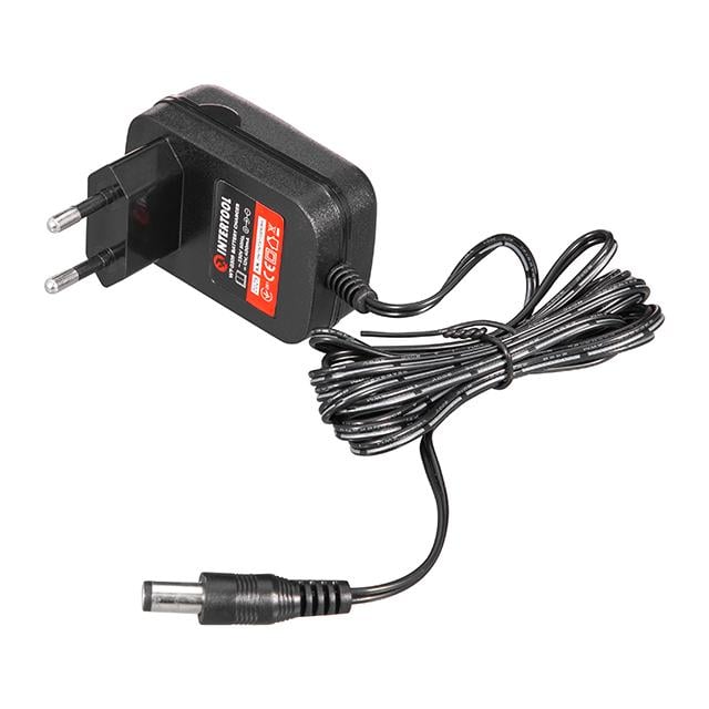 Пристрій зарядний для акумуляторів Intertool WT-0309 12 В Li-Ion струм заряду 400 мА WT-0310/0318/0322 (131055)