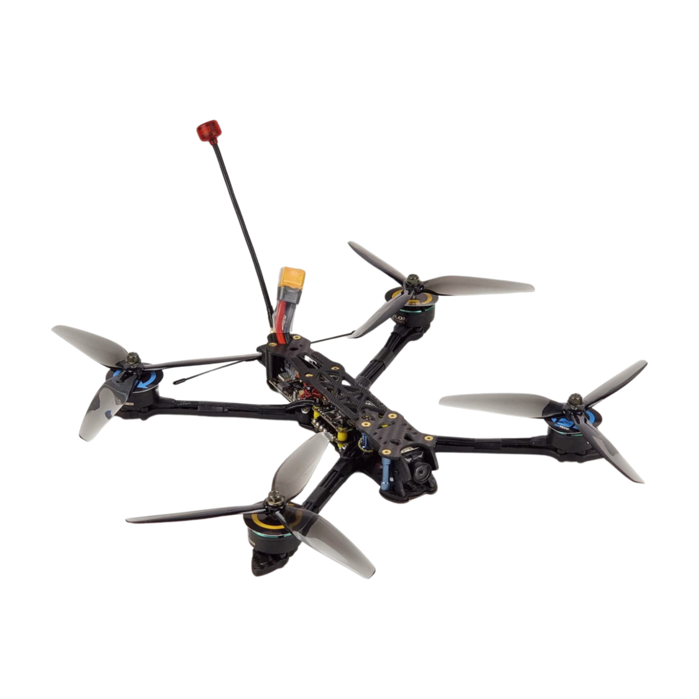 Дрон FPV Хищник Plus ELRS 915 MHz 10 км 12 мин 130 км/ч груз 1,5 кг (217007)