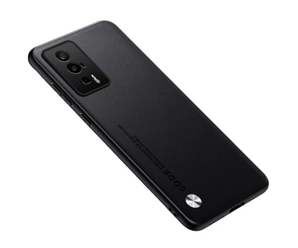 Кожаный чехол - накладка CODE Tactile Experience для Xiaomi Poco F5 Pro / Redmi K60 Черный