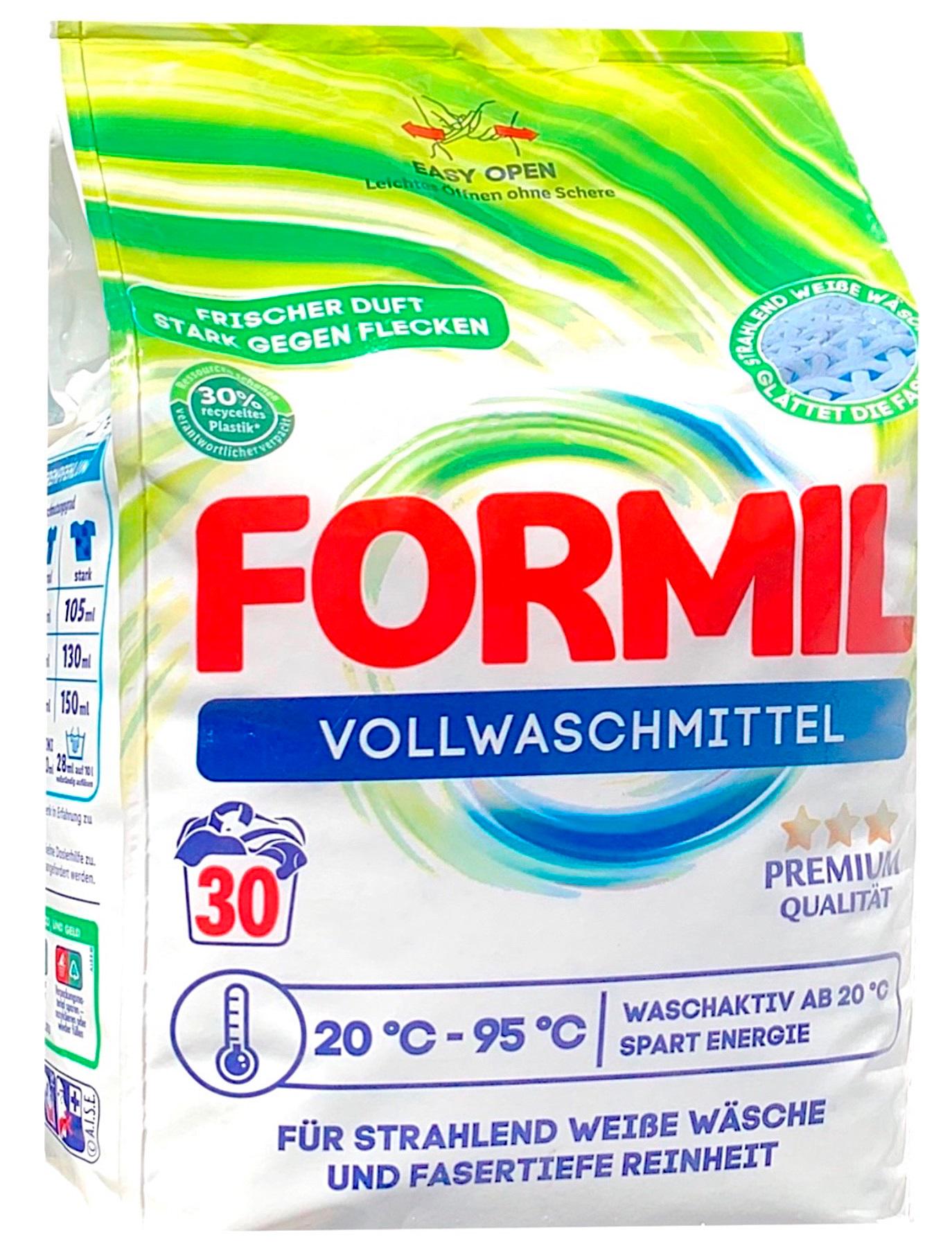 Стиральный порошок Formil Vollwaschmittel 2,025 кг 30 циклов стирки (18355)