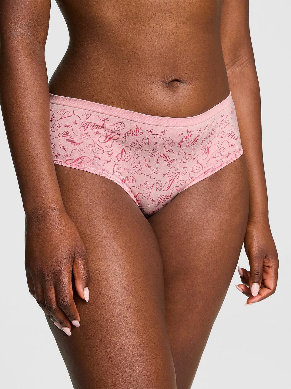 Трусики женские Victoria's Secret Seamless Hiphugger Panty XS Розовый (34312955164439)