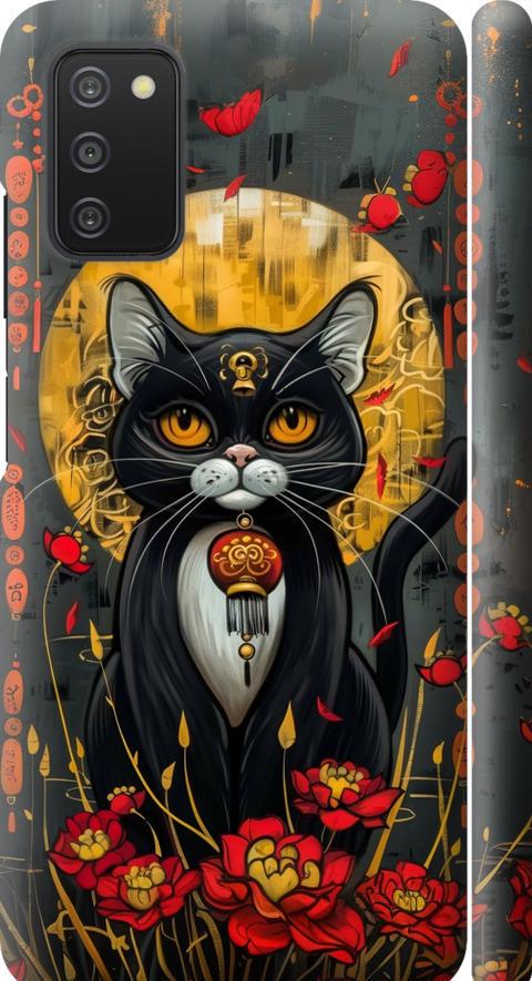 Чехол на Samsung Galaxy A03s A037F China Cat (6134m-2381-42517)