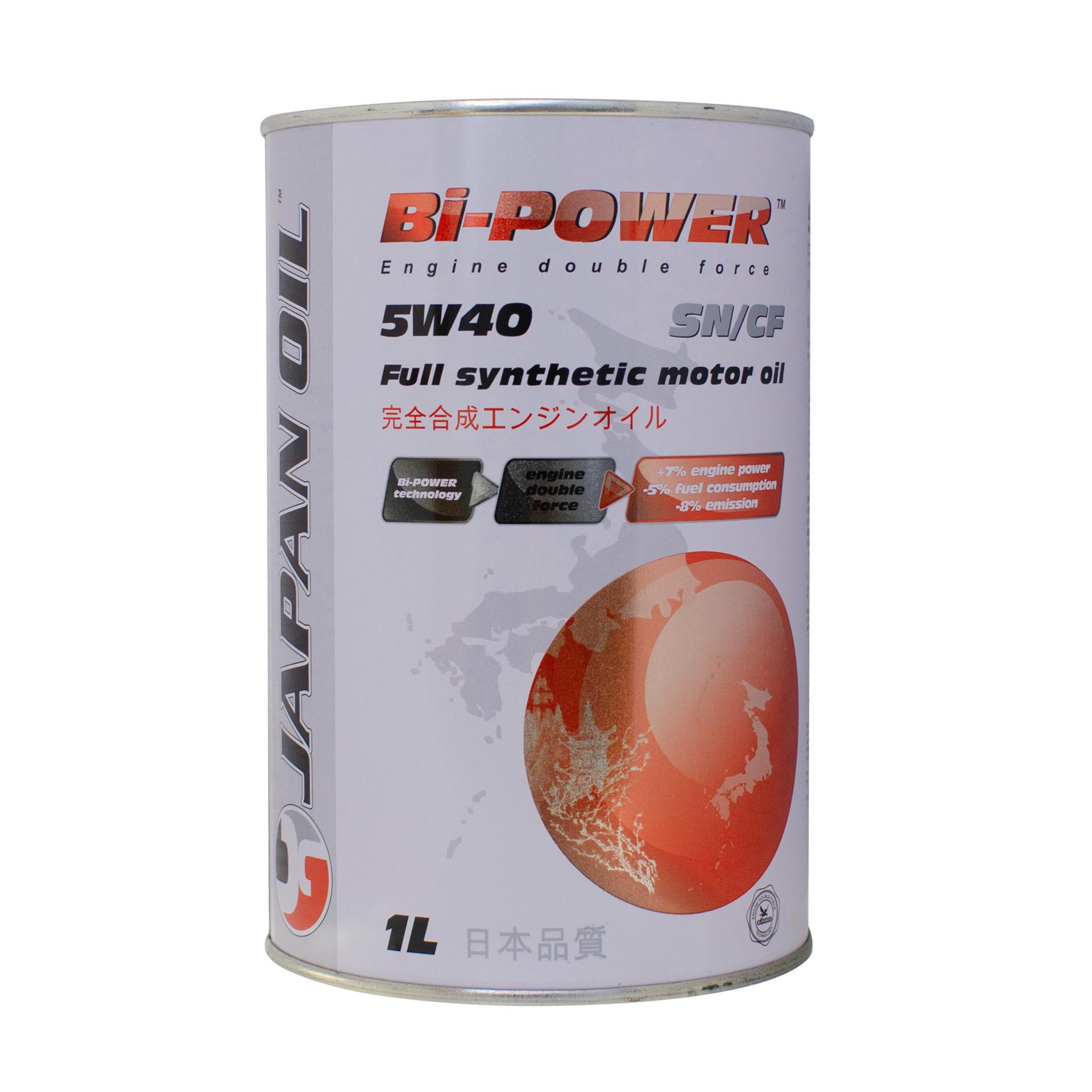 Масло моторное BI-POWER 5W-40 1 л