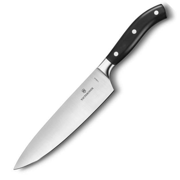 Нож кухонный Victorinox Grand Maitre Chef's универсал 25 см Black (Vx77403.25G) Нож кухонный Victorinox Grand Maitre Chef's универсал 25 см Black (Vx77403.25G)