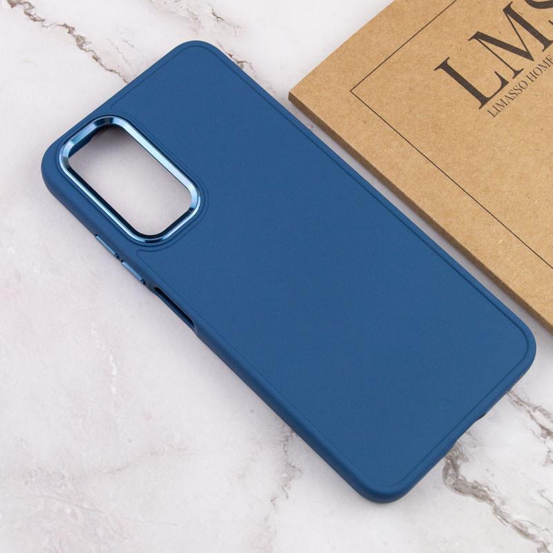 Протиударний TPU чохол Bonbon Metal Style для Samsung Galaxy A05s Синій / Denim Blue - фото 4