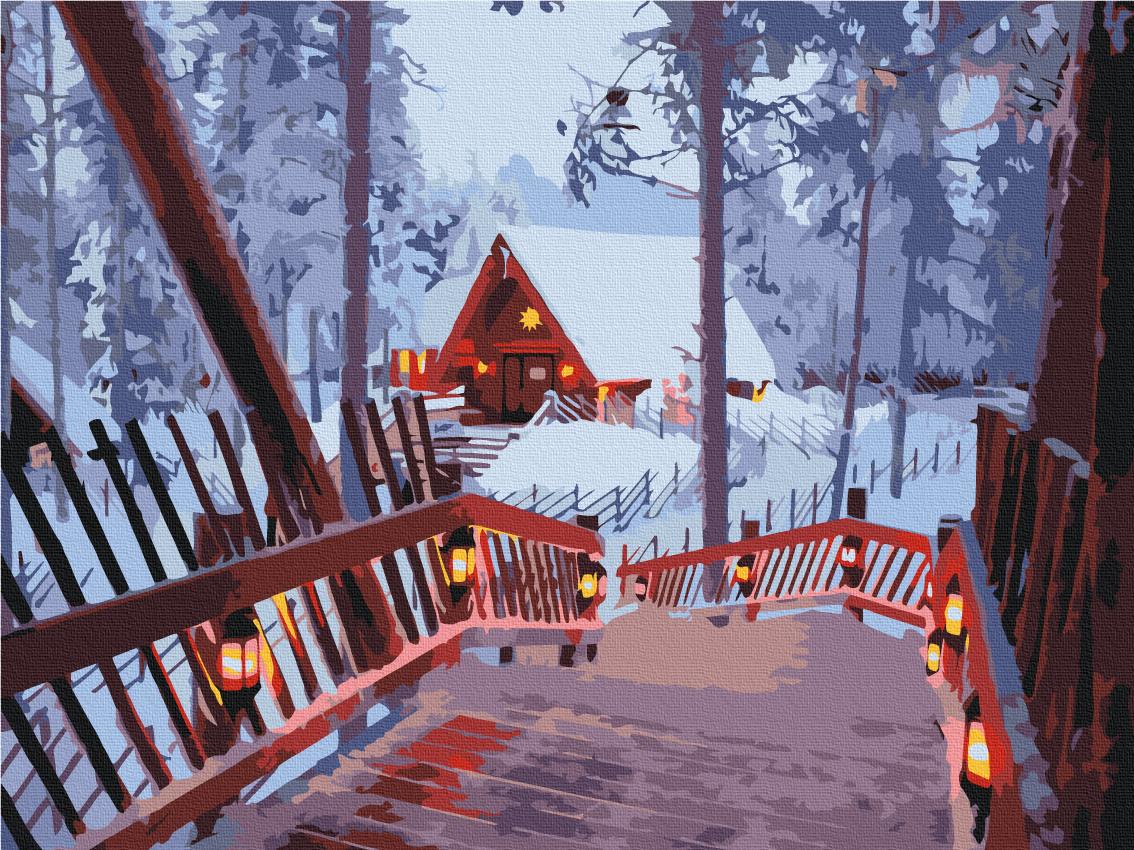 Картина за номерами Brushme Зимовий комфорт 30x40 см (RBS52773)