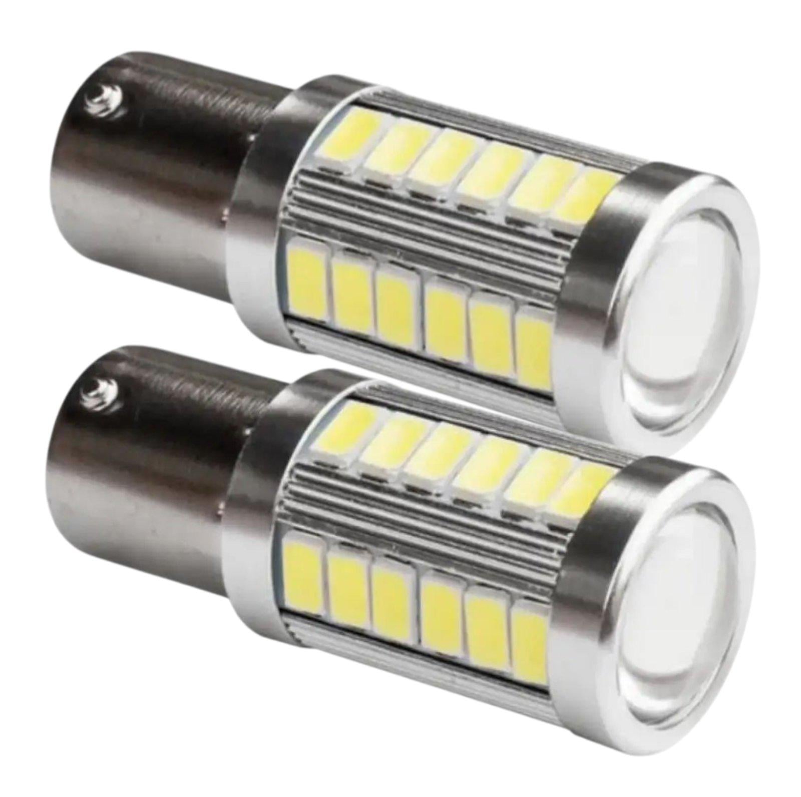 Лампа светодиодная с цоколем 1157 BAY15d P21/5W 33SMD 5630 Autoexpect 12 V 2 шт. Белый