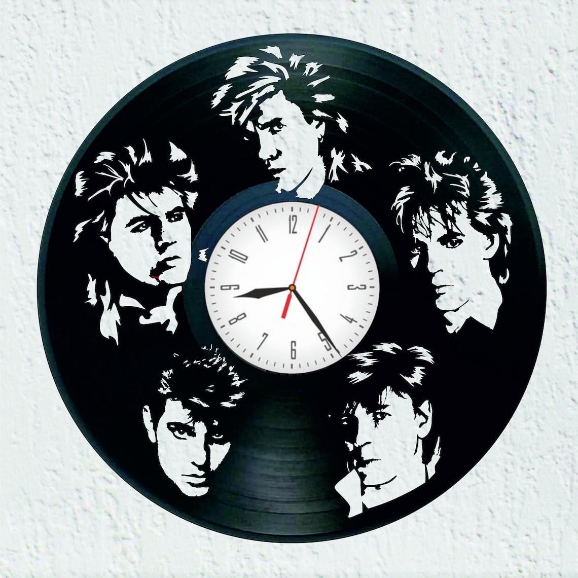 Часы настенные Duran Duran 2261 из виниловой пластинки