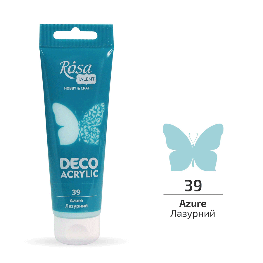 Акрилова фарба ROSA Talent 322239 4 шт. 75 мл Лазурний матовий/39 (4823098529590) - фото 1 Акрилова фарба ROSA Talent 322239 4 шт. 75 мл Лазурний матовий/39 (4823098529590) - фото 1