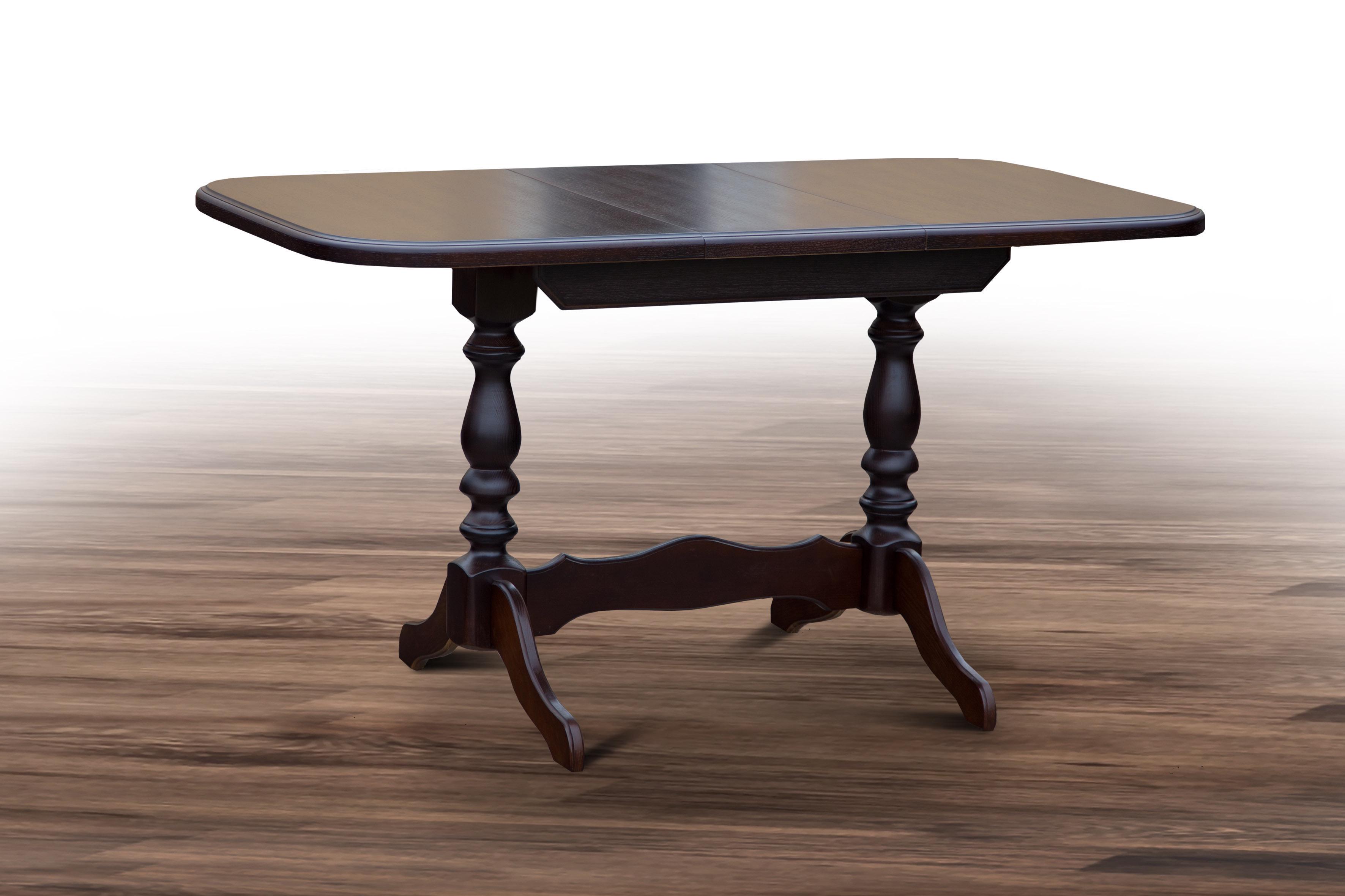 Обеденный стол Авангард Аврора 1020/1350х680х760 мм Темный орех (GAА0025329) - фото 2 Обеденный стол Авангард Аврора 1020/1350х680х760 мм Темный орех (GAА0025329) - фото 2