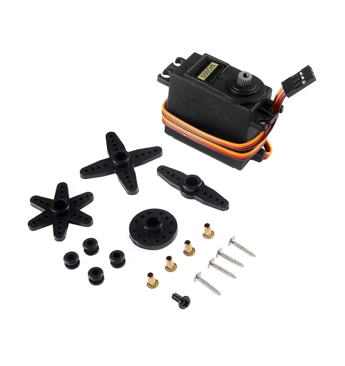Сервопривід Servo Motor MG995 15KG 180° цифровий металевий редуктор для FPV дронів (00-00027029)