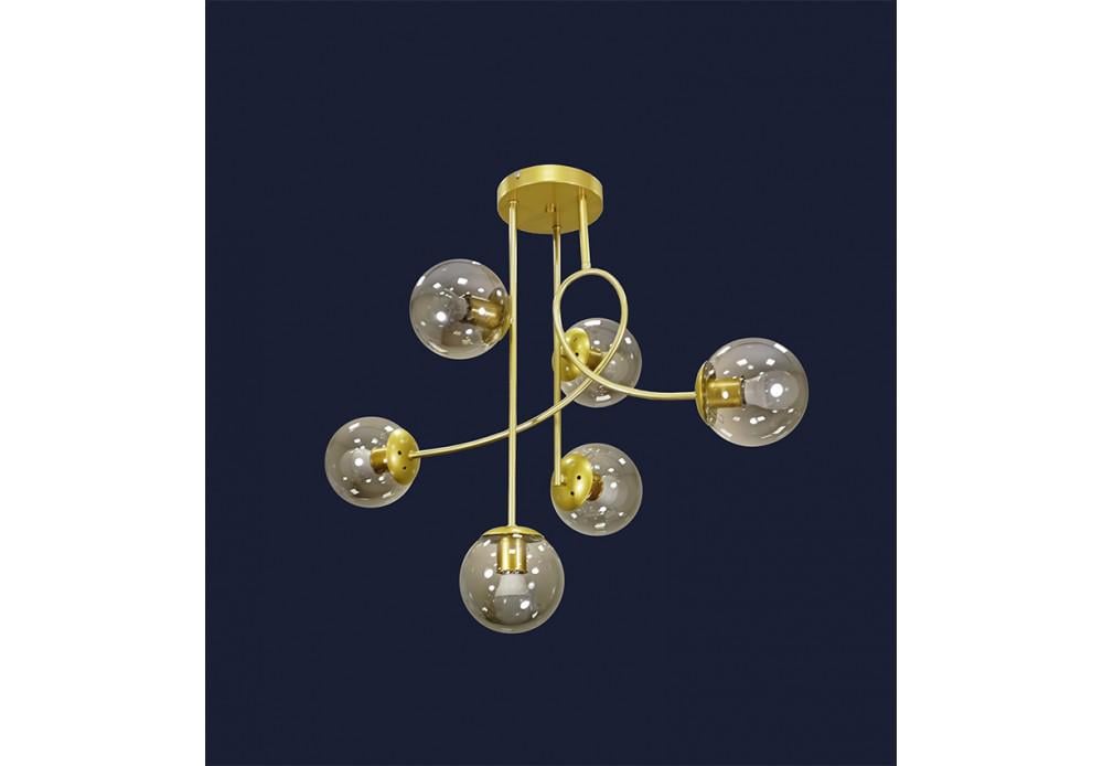 Люстра Levistella 752L7914-6 GD+BK