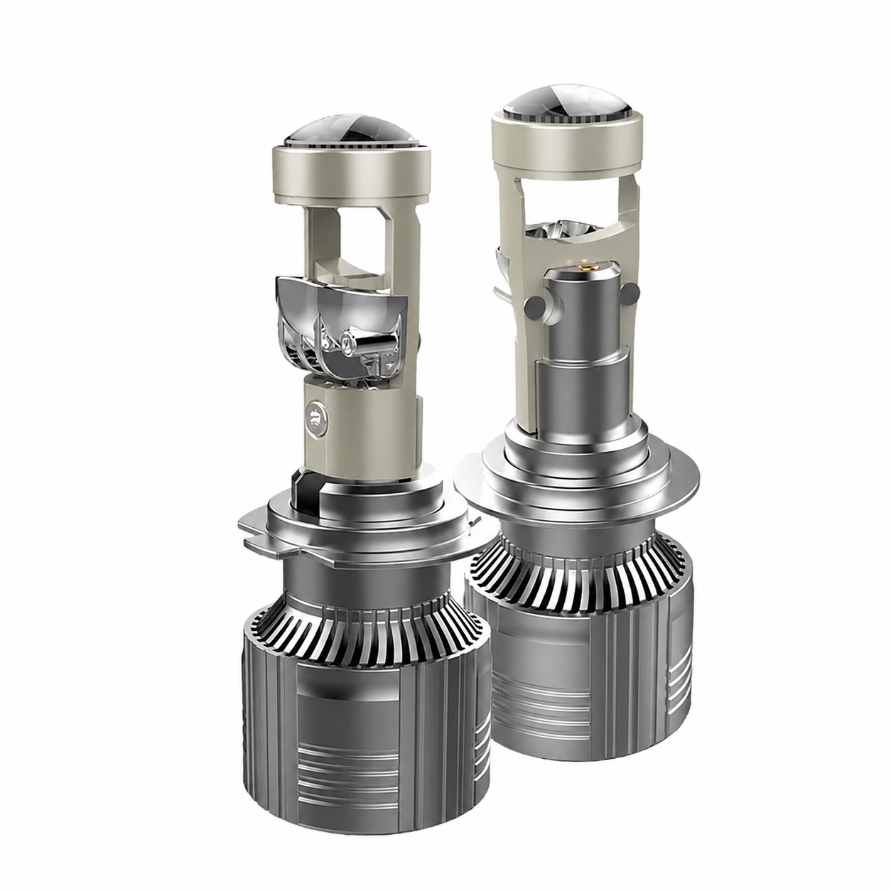 Автомобильные LED лампы H7 с мини-линзой 80 Вт 6000K (S60ZI)