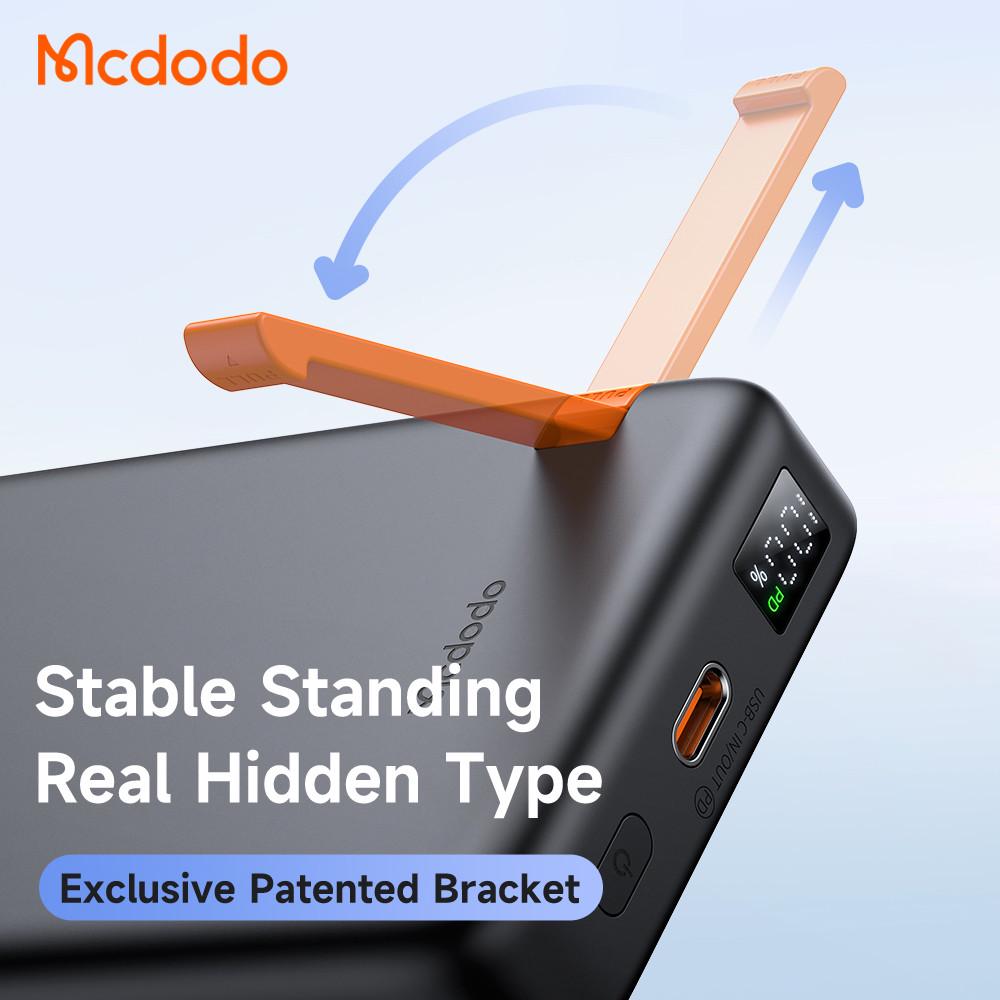 Повербанк бездротовий магнітний Mcdodo 2 в 1 MagSafe MC-1461 10000 mAh 20W Black - фото 7