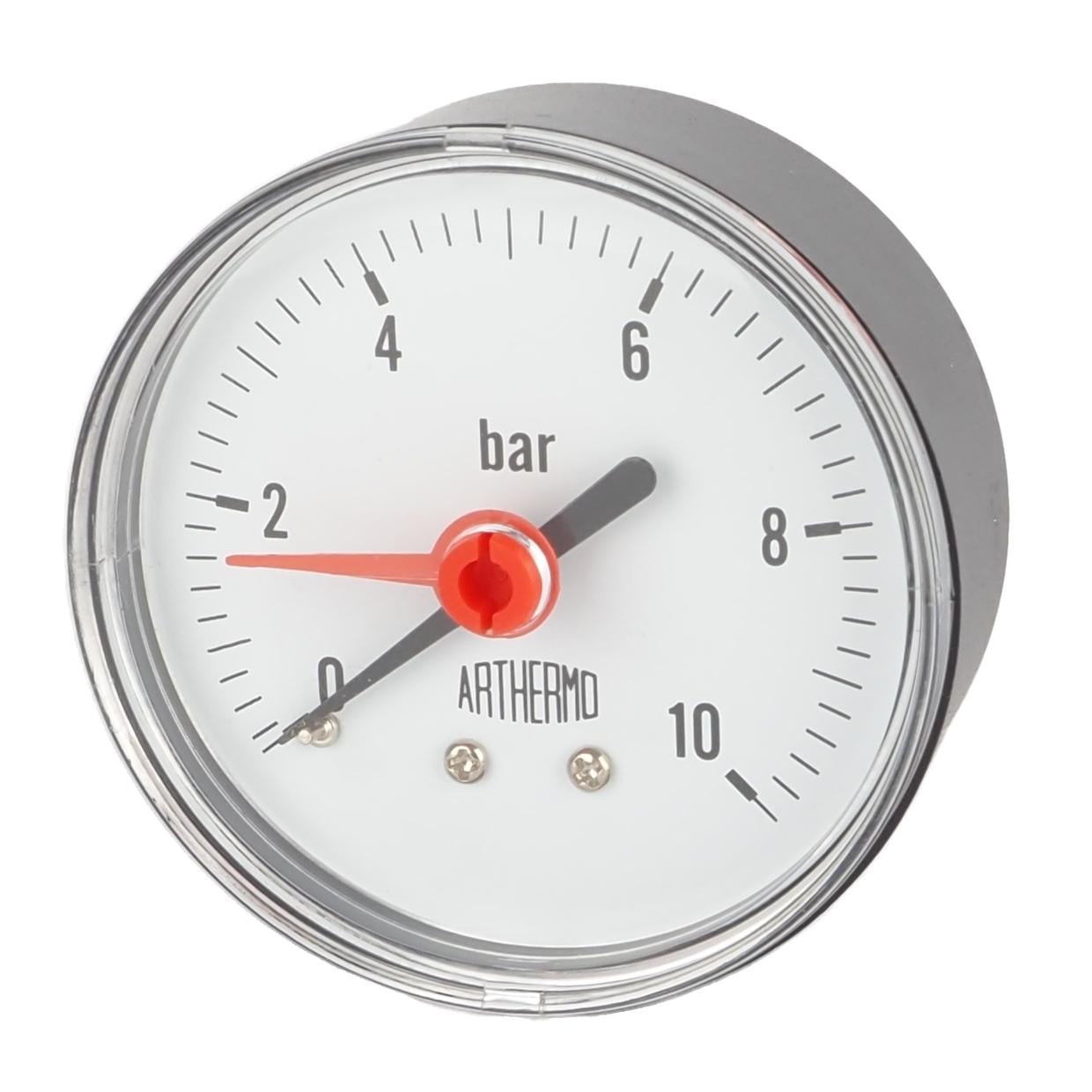 Манометр Arthermo MA202/P 0-10 бар аксиальный 1/4" Ø 63 мм