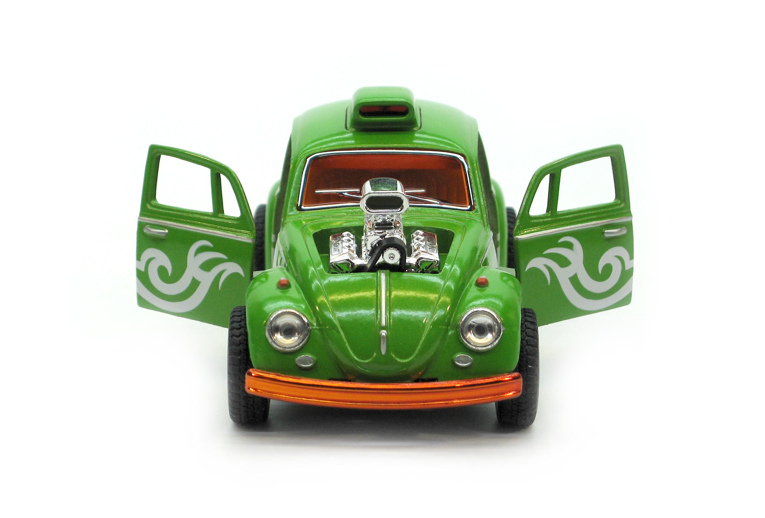 ᐉ Машинка Kinsmart металева Volkswagen Beetle Custom Dragracer