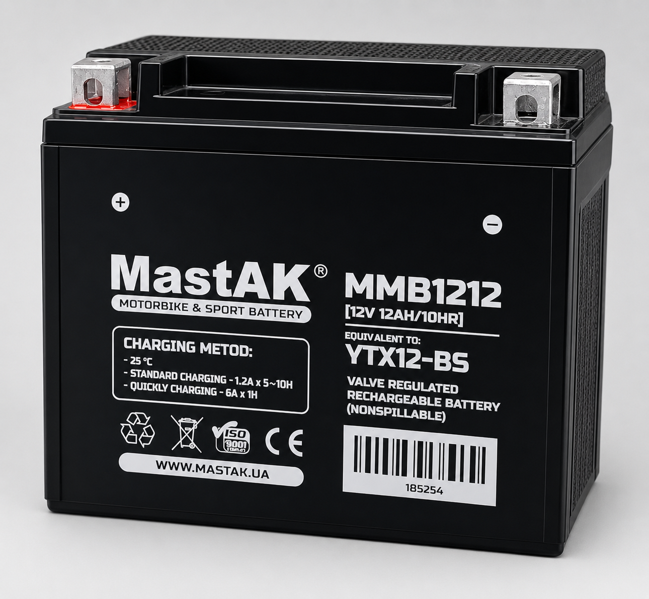 Аккумулятор МastAK MMB1212 12V 12 Ah (185254)