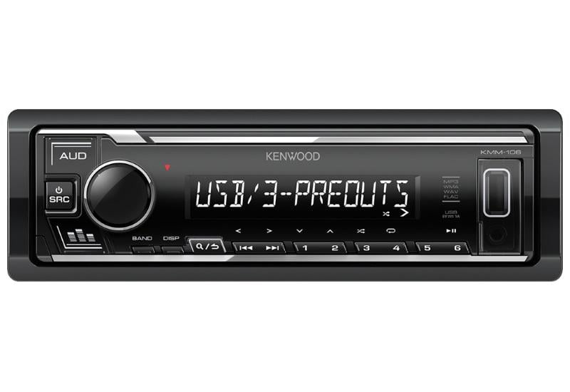 Автомагнитола Kenwood KMM-106