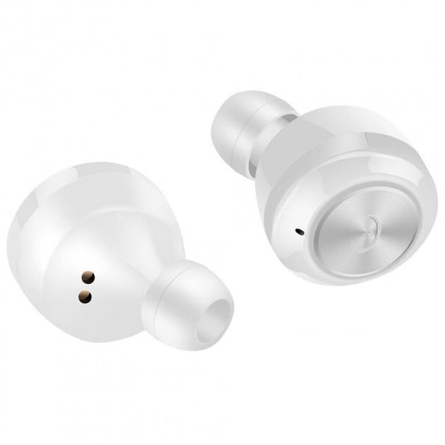 Наушники беспроводные Air Twins A6 TWS Bluetooth белые с зарядным кейсом