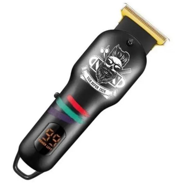 Машинка для стрижки волосся VGR V-971 5 Вт 3 насадки Чорний (2390000046)