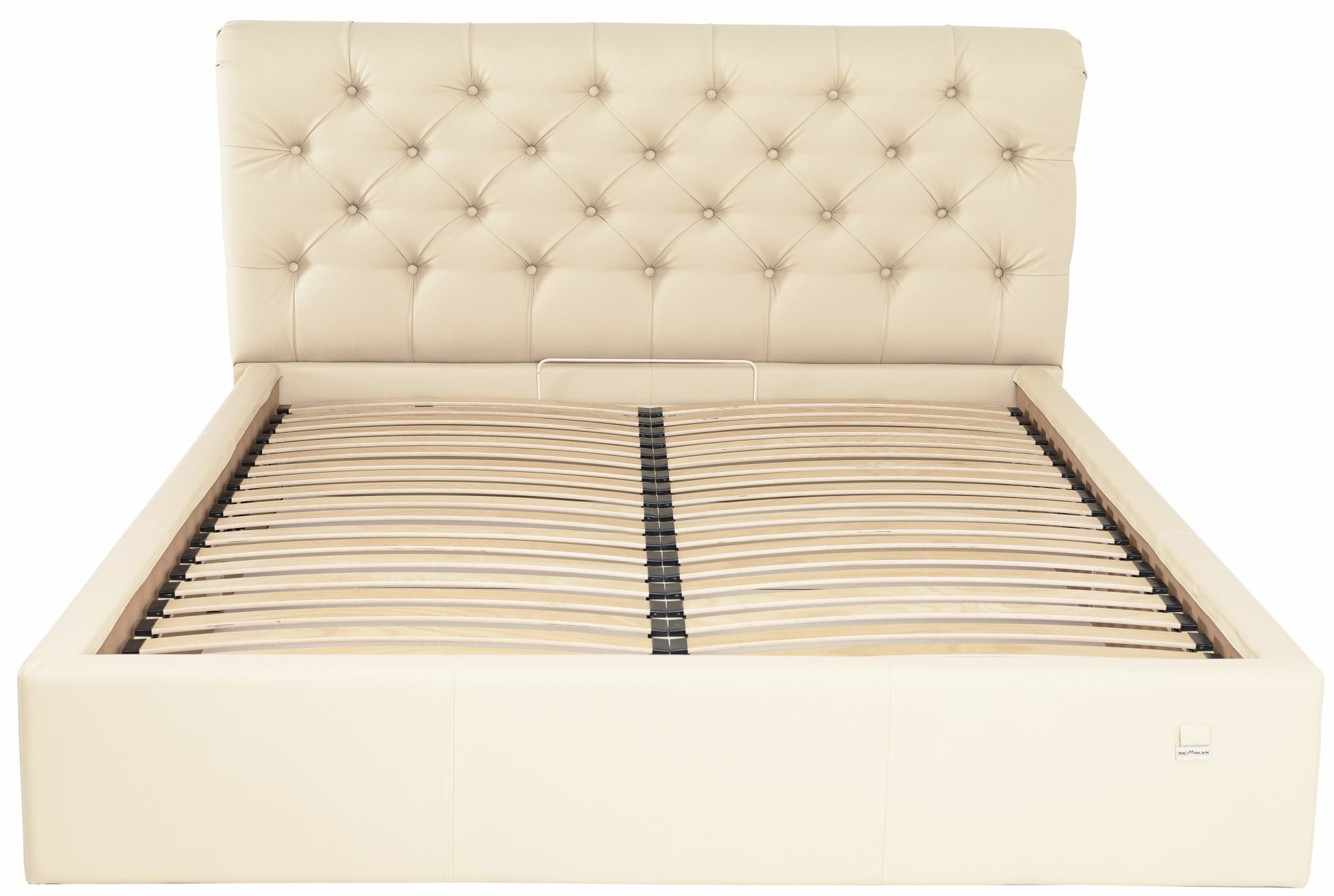Кровать Richman Лондон VIP Флай 2207 с дополнительной металлической цельносварной рамой 140х200 см Бежевый (rich04356)