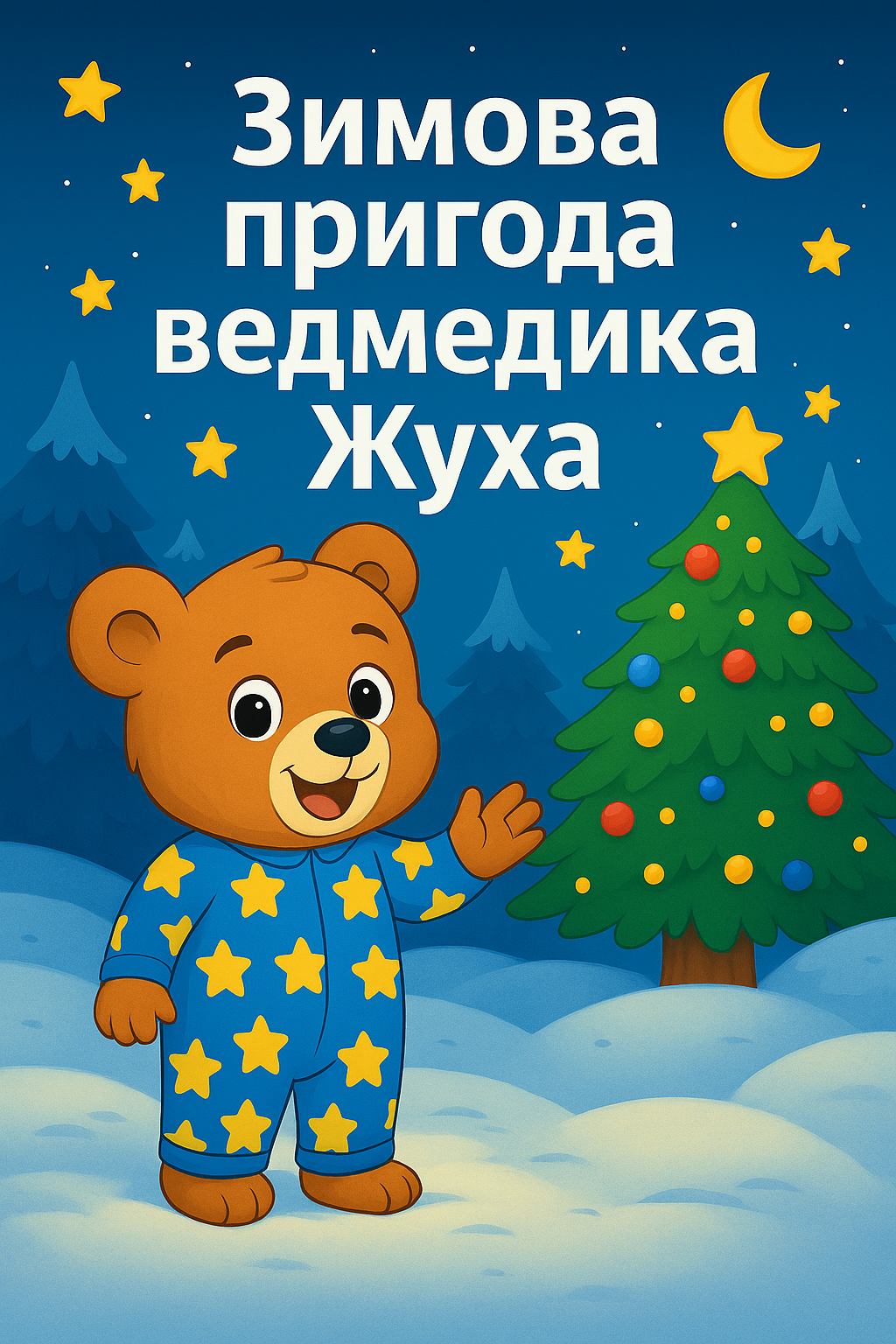 Раскраска детская с заданиями "Зимова пригода ведмедика Жуха" (4082) Раскраска детская с заданиями "Зимова пригода ведмедика Жуха" (4082)